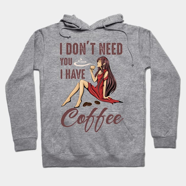 Coffee Mess Hoodie by designdaking